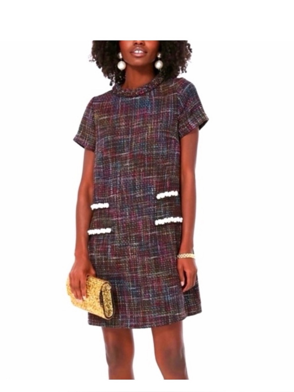 Tuckernuck x Cameran Eubanks Wimberly Gemstone Tweed Jackie Dress size medium